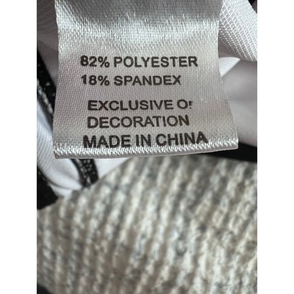 New Modlily Bikini Top 2XL Multi Pastel Full Coverage Molded Cups Built In Bra - Picture 4 of 4